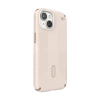 Speck Presidio2 Grip ClickLock & MagSafe - Etui iPhone 16e / iPhone 15 / iPhone 14 / iPhone 13 (Bleached Bone / Heirloom Gold / Hazel Brown)