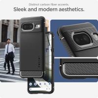 Spigen Rugged Armor - Etui do Google Pixel 8 (Czarny)