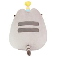 Pusheen - Pluszowa maskotka w czapeczce urodzinowej i tortem 24 cm
