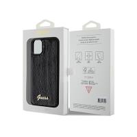 Guess Sequin Script Metal - Etui iPhone 11 (czarny)