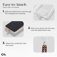 Case-Mate Phone Crossbody Chain – Smycz / Łańcuszek na ramię do telefonu (Tortoiseshell)