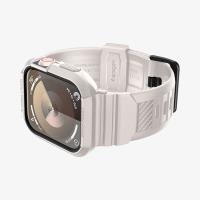 Spigen Rugged Armor Pro - Pasek z obudową do Apple Watch 4/5/6/7/8/9/SE 44/45 mm (Dune Beige)