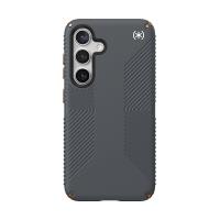 Speck Presidio2 Grip - Etui Samsung Galaxy S24 (Charcoal Grey / Cool Bronze)