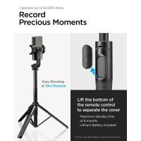 Spigen S560W Bluetooth Selfie Stick Tripod - Statyw na smartfon / uchwyt selfie stick (Czarny)