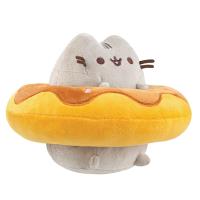Pusheen - Pluszowa maskotka Pusheen w czekoladowym pączku 18 x 15 cm
