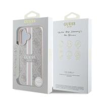 Guess 4G Printed Stripes MagSafe - Etui iPhone 16 Plus (różowy)