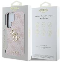 Guess Big 4G Logo Classic Logo - Etui do Samsung Galaxy S25 Ultra (różowy)