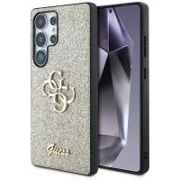 Guess Fixed Glitter Big 4G Metal Logo - Etui do Samsung Galaxy S25 Ultra (złoty) Guess Fixed Glitter Big 4G Metal Logo - Etui do Samsung Galaxy S25 Ultra (złoty)