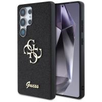 Guess Fixed Glitter Big 4G Metal Logo - Etui do Samsung Galaxy S25 Ultra (czarny) Guess Fixed Glitter Big 4G Metal Logo - Etui do Samsung Galaxy S25 Ultra (czarny)