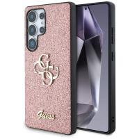 Guess Fixed Glitter Big 4G Metal Logo - Etui do Samsung Galaxy S25 Ultra (różowy) Guess Fixed Glitter Big 4G Metal Logo - Etui do Samsung Galaxy S25 Ultra (różowy)