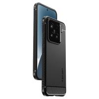 Spigen Rugged Armor - Etui do Xiaomi 15 (Matte Black)