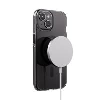 Crong Clear MAG Pro - Etui iPhone 15 MagSafe (czarny)