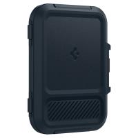 Spigen Lock Fit MagSafe - Portfel magnetyczny (Metal Slate)