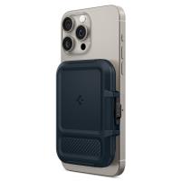 Spigen Lock Fit MagSafe - Portfel magnetyczny (Metal Slate)