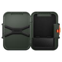 Spigen Lock Fit MagSafe - Portfel magnetyczny (Military Green)