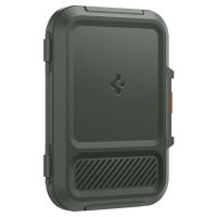 Spigen Lock Fit MagSafe - Portfel magnetyczny (Military Green)