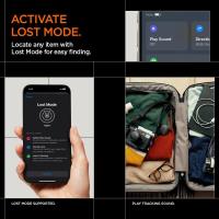 Spigen TagMe Bluetooth Tracker - Lokalizator do kluczy, plecaka, torby Apple Find My (Czarny)