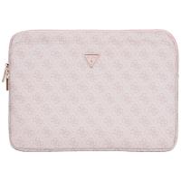 Guess 4G Zipper Pocket Triangle Logo Sleeve - Etui na notebooka 14" (różowy) Guess 4G Zipper Pocket Triangle Logo Sleeve - Etui na notebooka 14" (różowy)