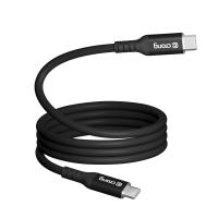 Crong Soft Link - Kabel 100W PD 5A USB-C do USB-C 200cm (czarny) Crong Soft Link - Kabel 100W PD 5A USB-C do USB-C 200cm (czarny)