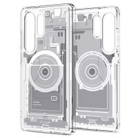 Spigen Ultra Hybrid Mag MagSafe - Etui do Samsung Galaxy S25 Ultra (Zero One White)