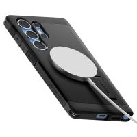 Spigen Tough Armor MagSafe - Etui do Samsung Galaxy S25 Ultra (Czarny)