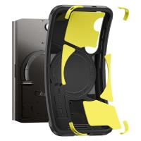 Spigen Tough Armor MagSafe - Etui do Samsung Galaxy S25+ (Czarny)