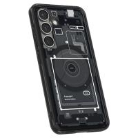 Spigen Ultra Hybrid Mag MagSafe - Etui do Samsung Galaxy S25 (Zero One Black)