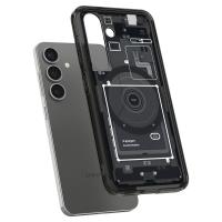 Spigen Ultra Hybrid Mag MagSafe - Etui do Samsung Galaxy S25 (Zero One Black)