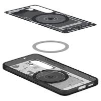 Spigen Ultra Hybrid Mag MagSafe - Etui do Samsung Galaxy S25 (Zero One Black)