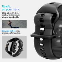 Spigen Liquid Air Pro - Pasek z obudową do Apple Watch 10 46 mm (Matte Black)