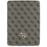 Guess Magnetic 4G Big Logo - Etui iPad Air 11” M3 (2025) / iPad Air 11” M2 (2024) (brązowy)