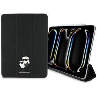 Karl Lagerfeld Book Cover Saffiano Magnetic Karl & Choupette - Etui iPad Pro 11" M4 (2024) (czarny) Karl Lagerfeld Book Cover Saffiano Magnetic Karl & Choupette - Etui iPad Pro 11" M4 (2024) (czarny)