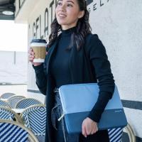 STM Origin Laptop Sleeve – Pokrowiec MacBook Pro 16" / Laptop 16” / 15” (Black slate)