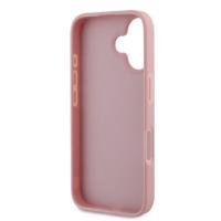 Guess Fixed Glitter Big 4G - Etui iPhone 16 Plus (różówy)