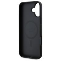 Guess 4G Ring Classic Logo MagSafe - Etui iPhone 16 (czarny)