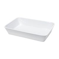 Küchenprofi Burgund - Brytfanna porcelanowa / naczynie do zapiekania prostokątne 20×12×6 cm