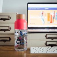 Quokka Ice - Butelka na wodę ecozen 570 ml (Blooms)