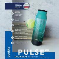 Quokka Pulse - Butelka termiczna ze stali nierdzewnej 700 ml Drop Safe (Black)