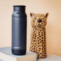 Quokka Pulse - Butelka termiczna ze stali nierdzewnej 700 ml Drop Safe (Black)