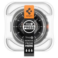 Spigen GLAS.TR EZ FIT 2-Pack - Szkło hartowane do Samsung Galaxy Watch 8 Classic 46 mm (2 szt)