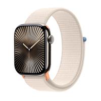 Crong Nylon - Pasek sportowy do Apple Watch 38/40/41/42 mm (Starlight)