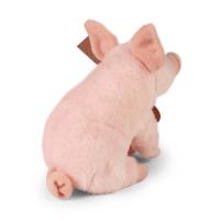 Rappa - Pluszowa realistyczna maskotka Świnka siedząca 18 cm Eco-Friendly