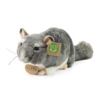Rappa - Pluszowa realistyczna maskotka Szynszyla 22 cm Eco-Friendly