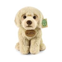 Rappa - Pluszowa realistyczna maskotka Pies Labrador Retriever siedzący 23 cm Eco-Friendly Soft Collection