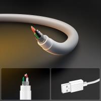 Spigen EB6020AC Essential - Kabel USB-A do USB-C PD 60W 2m (Biały)