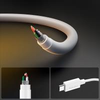 Spigen EB6010CC Essential - Kabel USB-C do USB-C PD 60W 1m (Biały)