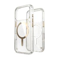 Speck Presidio Lux MagSafe - Etui iPhone 17 Pro (Glitter / Gold Metallic)