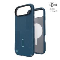 Speck Presidio2 Grip ClickLock & MagSafe - Etui iPhone 17 Air (Deep Sea / Silver Metallic / Spell Blue) Speck Presidio2 Grip ClickLock & MagSafe - Etui iPhone 17 Air (Deep Sea / Silver Metallic / Spell Blue)