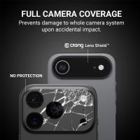 Crong Lens Shield - Szkło na aparat i obiektyw iPhone 17