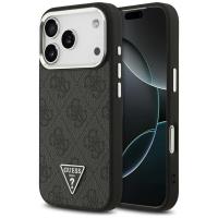 Guess 4G Triangle Logo MagSafe - Etui iPhone 17 Pro (czarny)